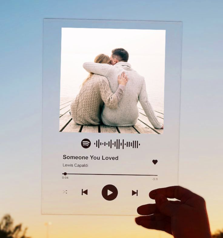 Placa personalizada de Spotify